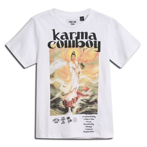 Hummel stmCREATION T-SHIRT S/S - BRIGHT WHITE - 104 - bright white