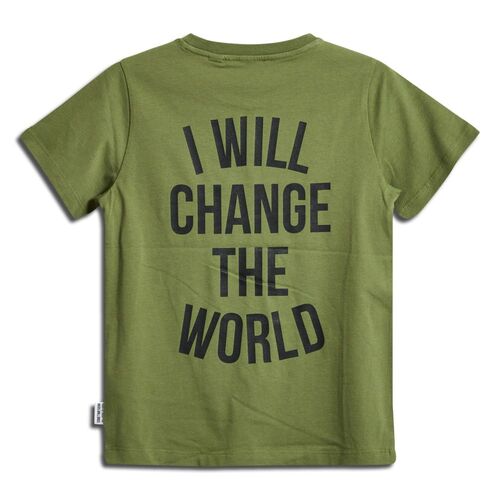 Hummel stmREVOLUTION T-SHIRT S/S - OLIVE BRANCH - 104 - olive branch