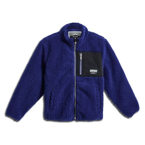 Hummel stmVENTURE FLEECE JACKET - NAVY PEONY - 104 - navy peony