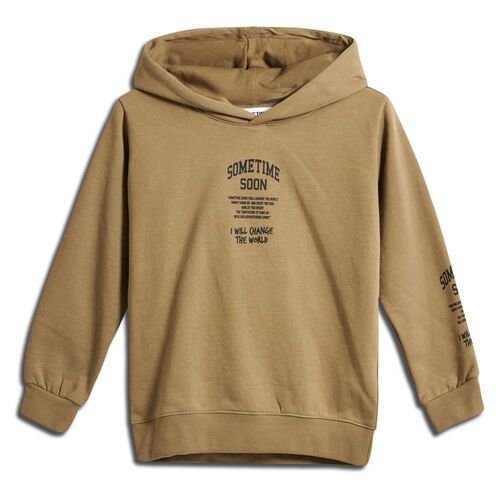 Hummel stmDIMAS HOODIE - SEPIA TINT - 104 - sepia tint