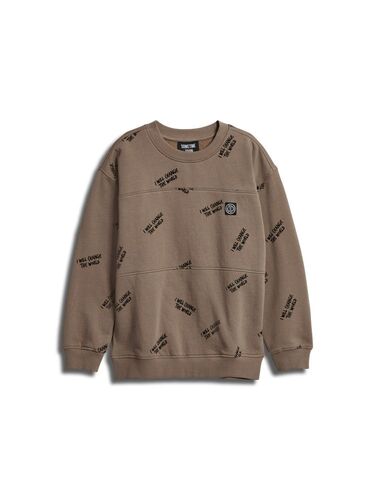 Hummel stsMILOS SWEATSHIRT - CARIBOU - 122 - caribou