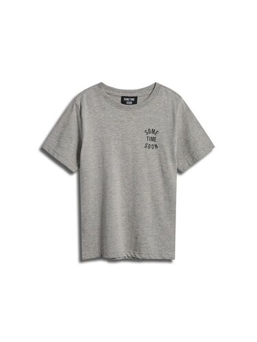 Hummel stsREVOLUTION T-SHIRT S/S - LIGHT GREY MELANGE - 104 - light grey melange