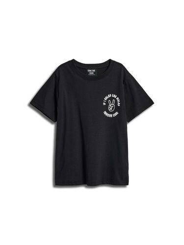 Hummel stsCROWN T-SHIRT S/S - BLACK - 104 - black