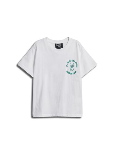 Hummel stsCROWN T-SHIRT S/S - BRIGHT WHITE - 104 - bright white