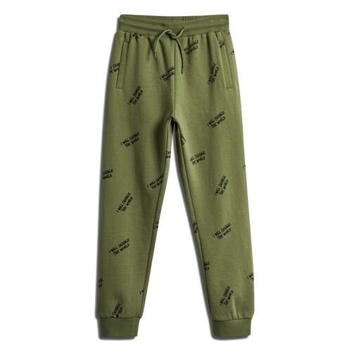 Hummel stsMILOS PANTS - OLIVE BRANCH - 104 - olive branch