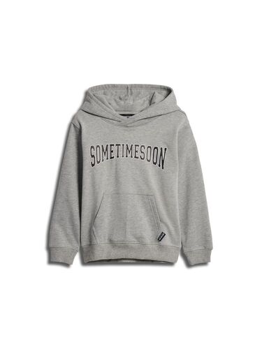 Hummel stsOCEAN HOODIE - LIGHT GREY MELANGE - 110 - light grey melange