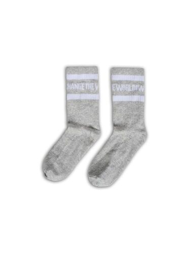 Hummel stsCARBON SOCK 2-PACK - LIGHT GREY MELANGE - 24/27 - light grey melange