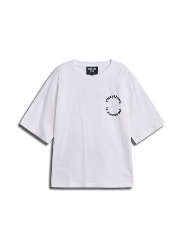 Hummel stsEMMETT T-SHIRT S/S - BRIGHT WHITE - 116 - bright white