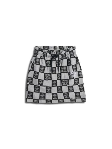 Hummel stsMARILYN SKIRT - GREY MELANGE - 110 - grey melange