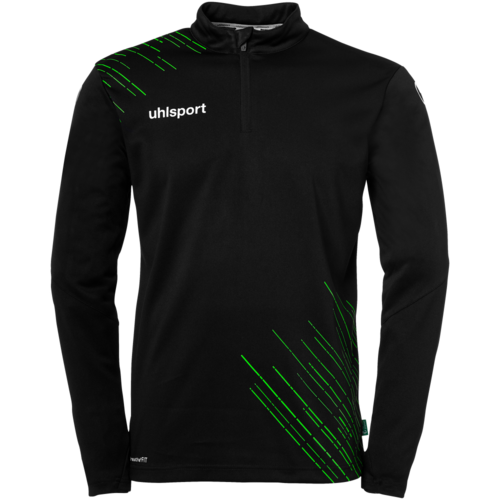 Uhlsport SCORE 26 1/4 ZIP TOP - schwarz/fluo gr�n