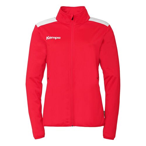 Kempa Emotion 27 Poly Jacke Damen - rot/wei�