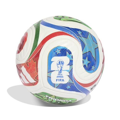 adidas Ball Trionda Fu�ball Weltmeisterschaft 2026 World Cup Pro Ball - white/solblu/hirere/f