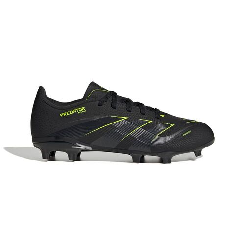 adidas Predator League Fg/Mg J - cblack/carbon/luclem