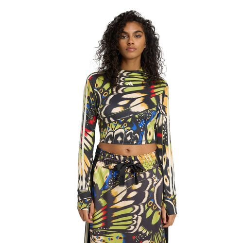 adidas Farm Longsleeve - black/hirblu/lusred