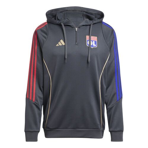 adidas Ol Tr Hood - carbon/hazbei