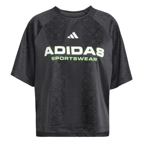 adidas W Tiro Q3 Tee - black/white