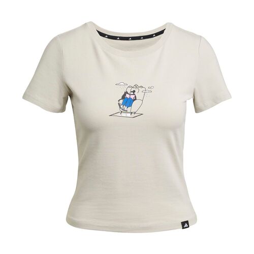 adidas W Ddl Crop T - wonalu