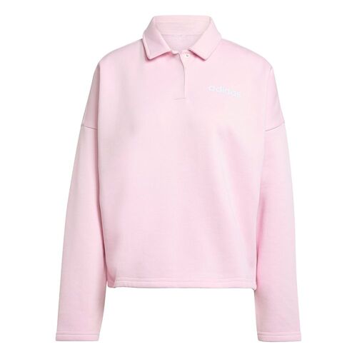 adidas W Lin Fl Polo - clpink/white