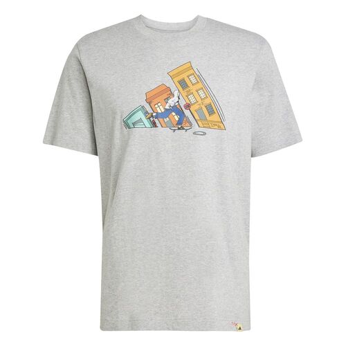 adidas M Ddl Skate T - mgreyh