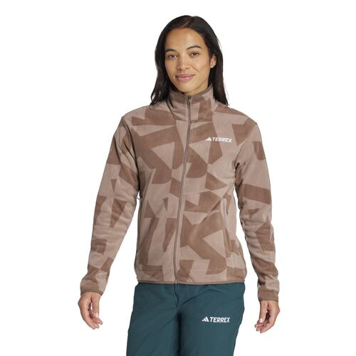 adidas W Mt Aop Fz Fl - earstr/trabrn