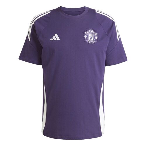 adidas Mufc Tee - aurplu/white