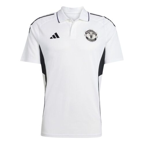 adidas Mufc Polo - white/black/aurplu