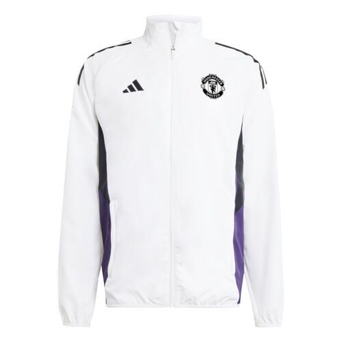 adidas Mufc Pre Jacke - white/aurplu/black