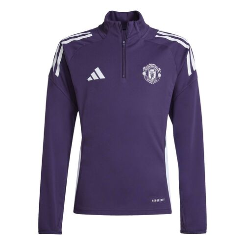 adidas Mufc Tr Top Y - aurplu/white/black