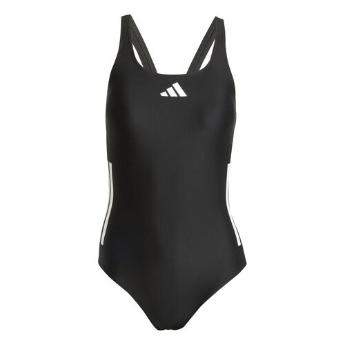 adidas 3S Bld Swimsuit - black/white/white