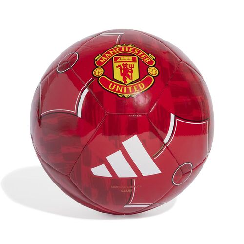adidas Mufc Clb Home - mufred/actmar/black