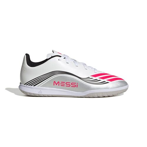 adidas F50 Messi Club In J - ftwwht/lucred/silvmt