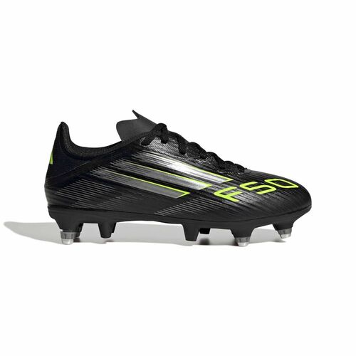 adidas F50 League Sg J - cblack/ironmt/luclem