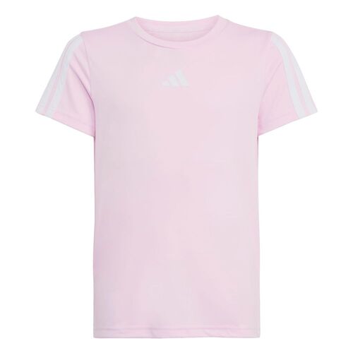 adidas Jg Tr-Es 3S Tee - clpink/white