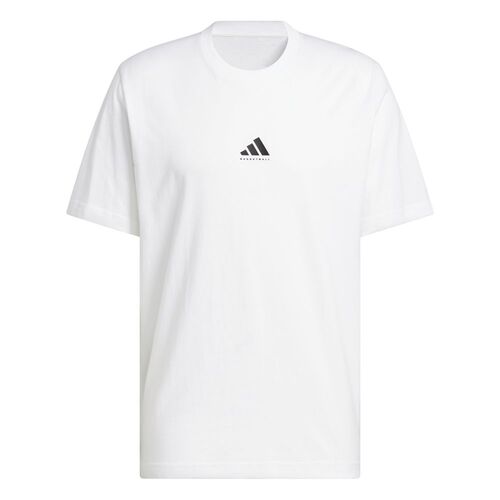 adidas Bb Found Tee - white/black