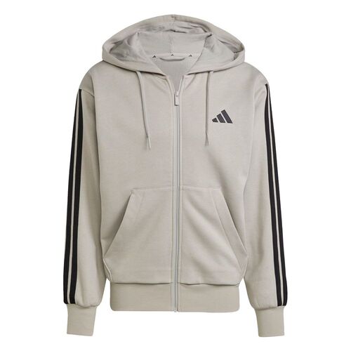 adidas M 3S Fl Fz Hd - metgry/black
