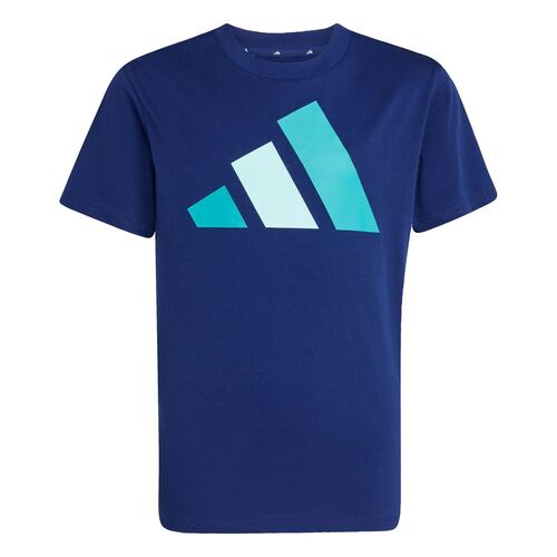 adidas J Bl Tee 160 - dkblue/purtea/halmin