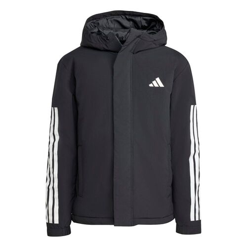 adidas 3S Hooded Ins J - black