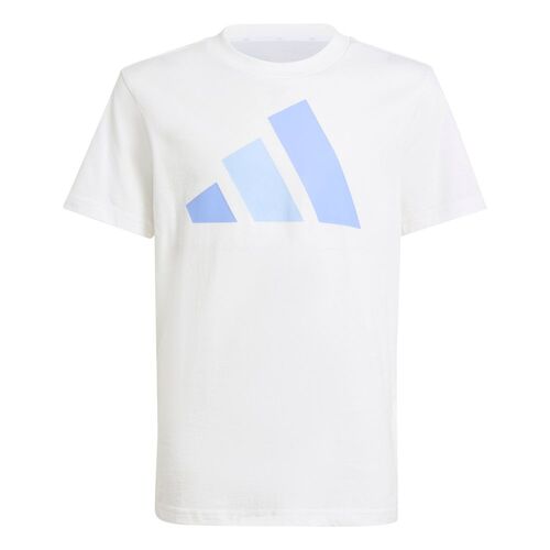 adidas J Bl Tee 160 - white/blufus/globlu