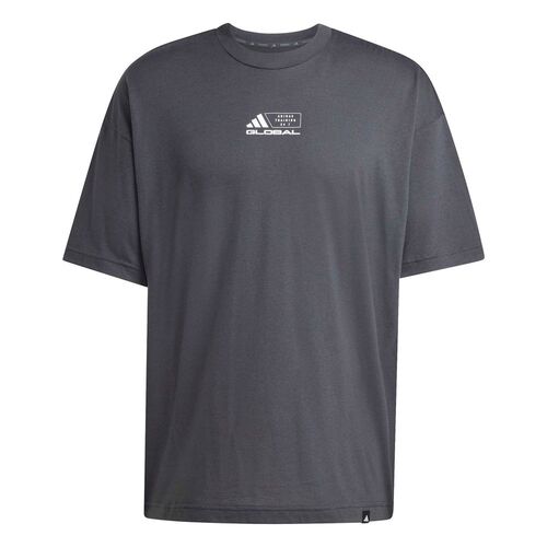 adidas Gfx Tee Glob Q4 - carbon