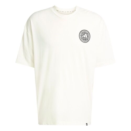 adidas Gfx Tee Glob Q3 - owhite