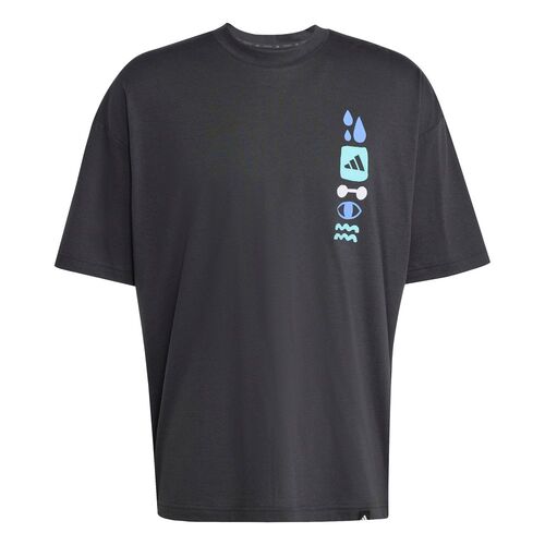 adidas Gfx Tee Joy Q4 - carbon