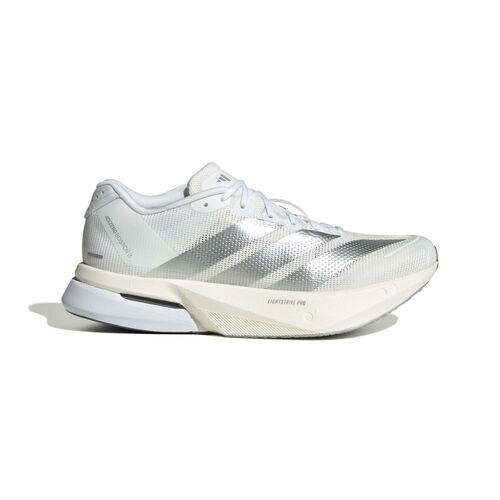adidas Adizero Boston 13 W - ftwwht/msilve/dshgry