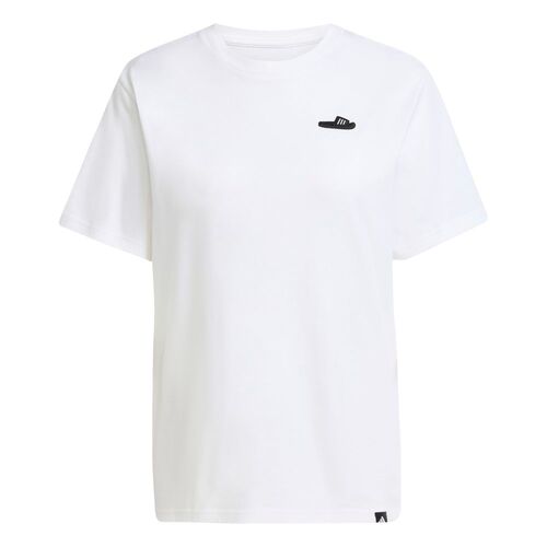 adidas Slide Tee - white