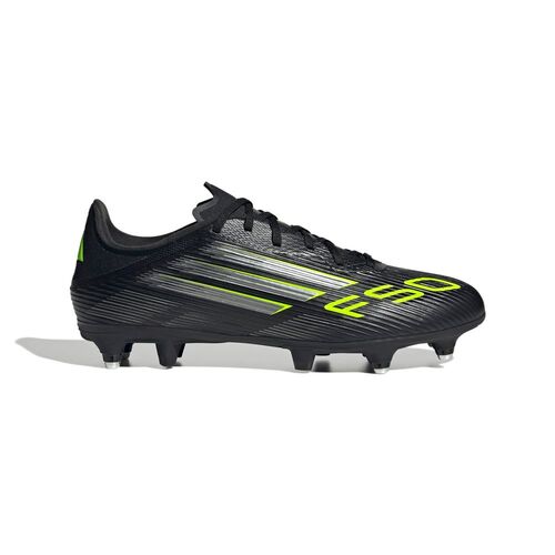adidas F50 League Sg - cblack/ironmt/luclem