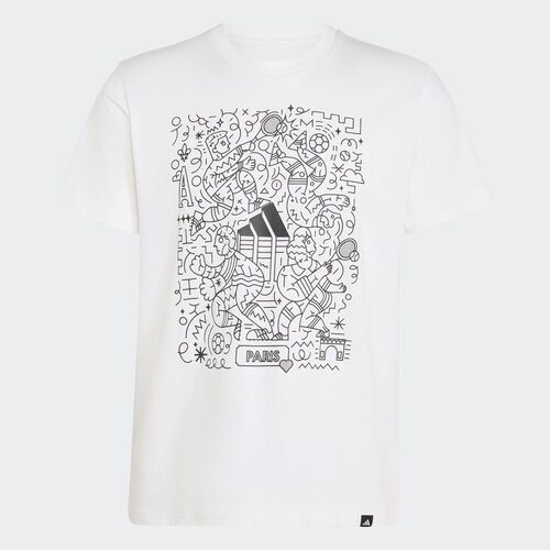adidas Paris Tee 1 - white 