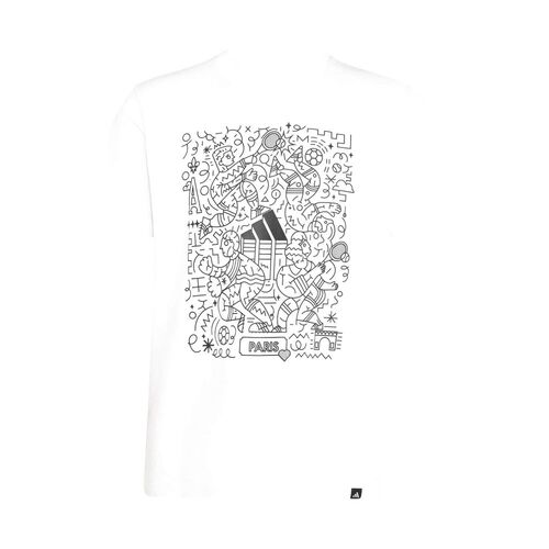 adidas Paris Tee 1 - white
