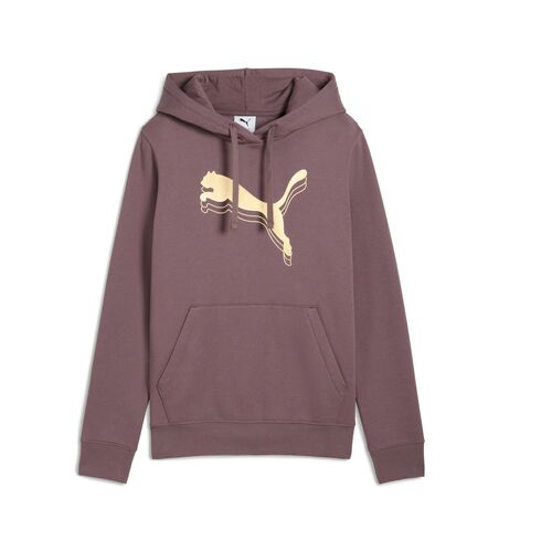 Puma ESS METALLIC Hoodie FL - violett
