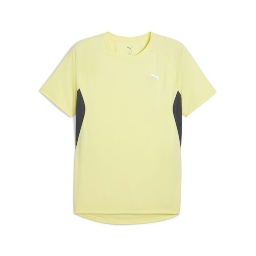 Puma M RUN VELOCITY TEE (POLY) - gelb