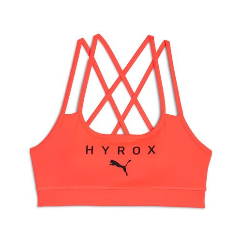 Puma W PUMA x HYROX MOVE STRAPPY BRA - rot
