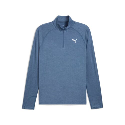 Puma M RUN VELOCITY CLOUDSPUN 1/4 ZIP - blau